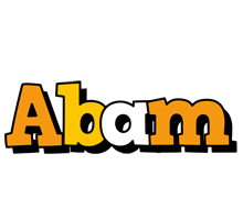 Abam cartoon logo
