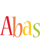 Abas birthday logo