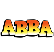 Abba sunset logo