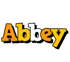 Abbey cartoon logo