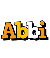 Abbi cartoon logo