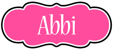 Abbi invitation logo