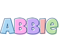 Abbie pastel logo