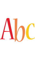 Abc birthday logo
