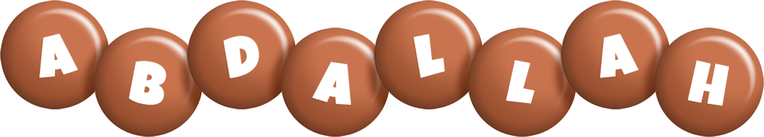 Abdallah candy-brown logo