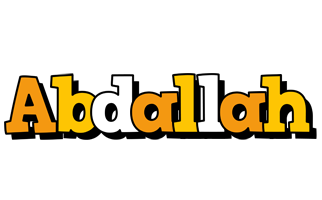 Abdallah cartoon logo