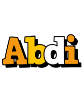 Abdi cartoon logo