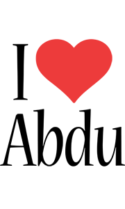 Abdu i-love logo