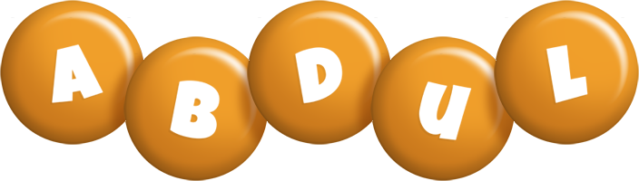 Abdul candy-orange logo
