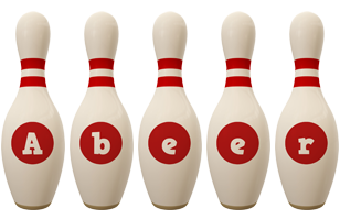 Abeer bowling-pin logo