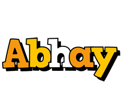 Abhay cartoon logo
