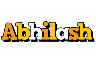 Abhilash cartoon logo
