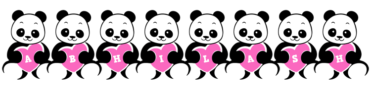 Abhilash love-panda logo