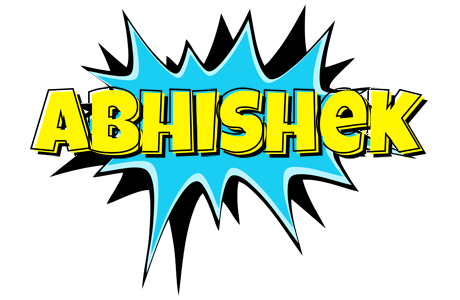 Abhishek amazing logo