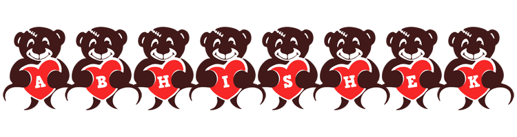 Abhishek bear logo
