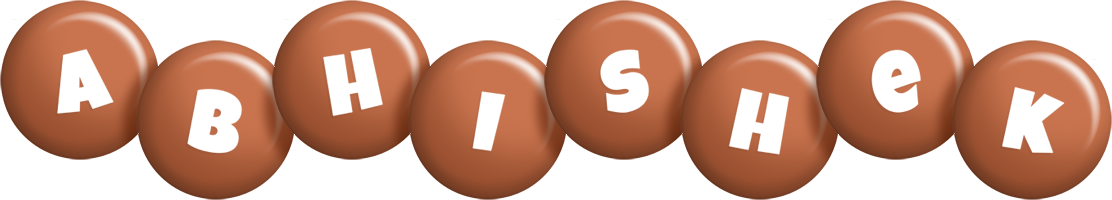 Abhishek candy-brown logo