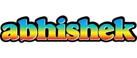 Abhishek color logo