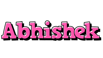 Abhishek girlish logo