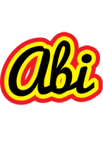 Abi flaming logo