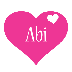 Abi love-heart logo