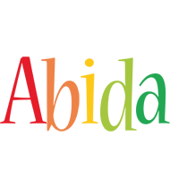 Abida birthday logo