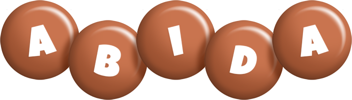 Abida candy-brown logo