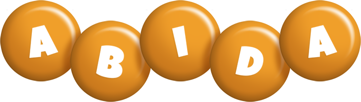 Abida candy-orange logo