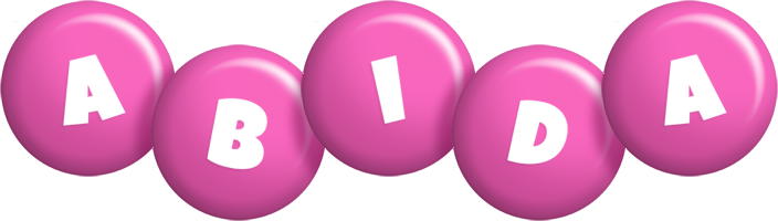 Abida candy-pink logo