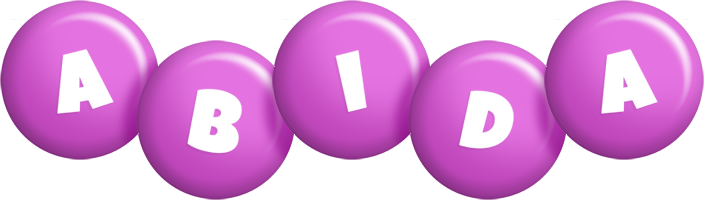 Abida candy-purple logo