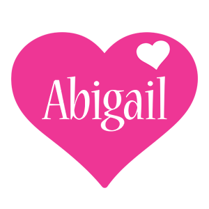 Abigail love-heart logo
