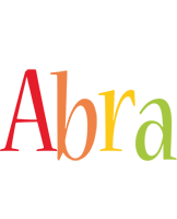 Abra birthday logo