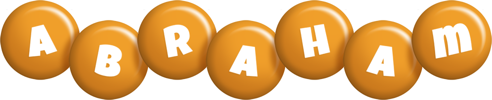 Abraham candy-orange logo