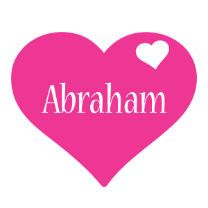 Abraham love-heart logo