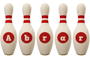 Abrar bowling-pin logo
