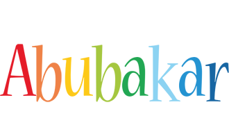 Abubakar birthday logo