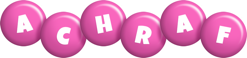 Achraf candy-pink logo