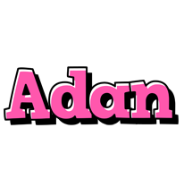 Adan girlish logo