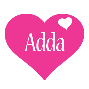 Adda love-heart logo