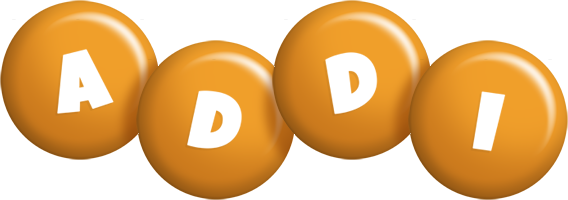 Addi candy-orange logo