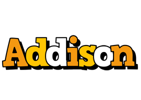 Addison cartoon logo