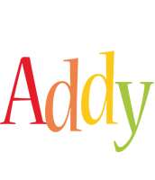 Addy birthday logo