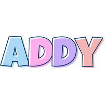 Addy pastel logo