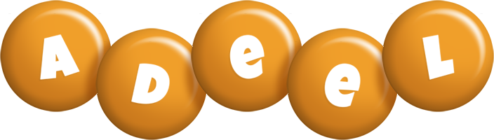 Adeel candy-orange logo