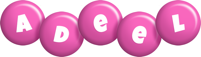 Adeel candy-pink logo