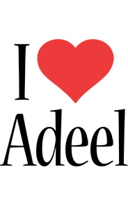 Adeel i-love logo