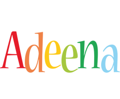 Adeena birthday logo