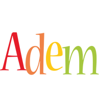 Adem birthday logo