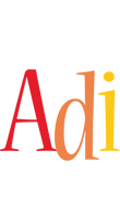Adi birthday logo