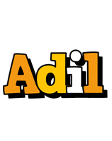 Adil cartoon logo