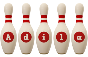 Adila bowling-pin logo